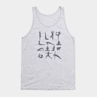 Yoga Teacher Instructor Poses and Postures Tank Top